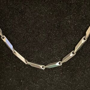 Unisex Bar Link 24 inch Chain